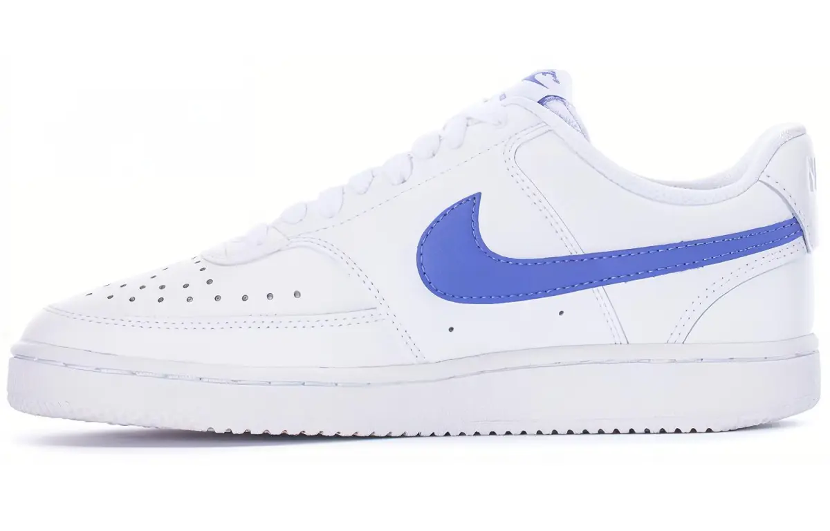 Nike Court Vision Low Shoes White/Blue Women's