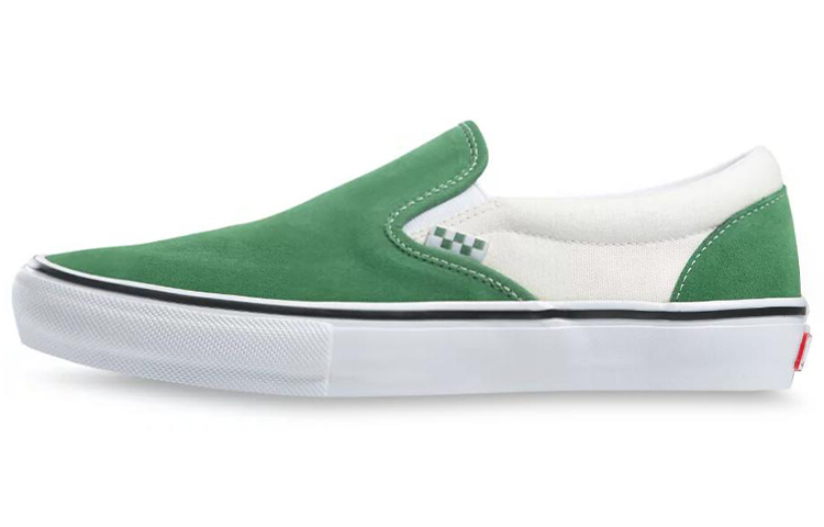 Кеды Vans slip-on (зеленые)