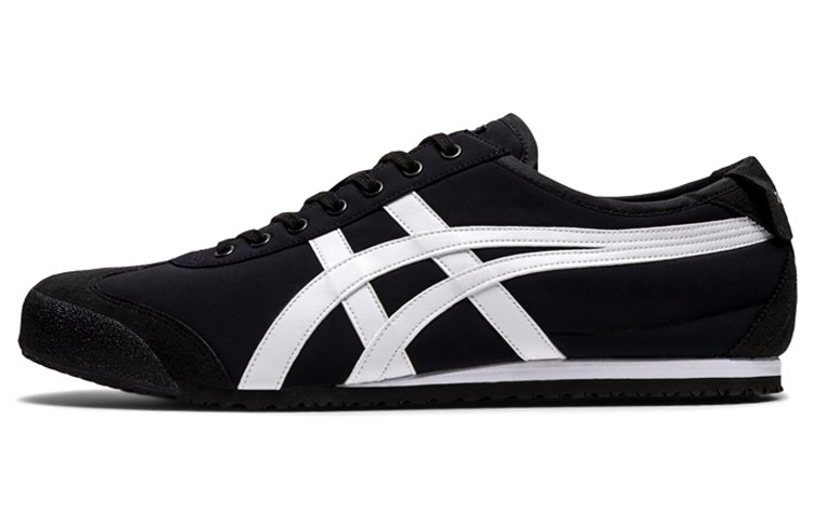 Кроссовки Onitsuka Tiger Mexico 66 (черно-белые)