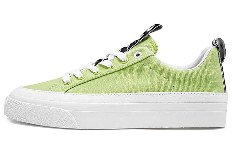 Kappa BANDA Coverage Slip Resistant And Abrasion Resistant Low top Skateboard Shoes Unisex Green
