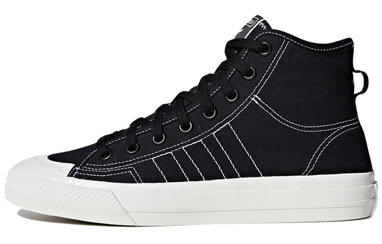 Кеды adidas adidas originals Nizza Hi Rf (черные)