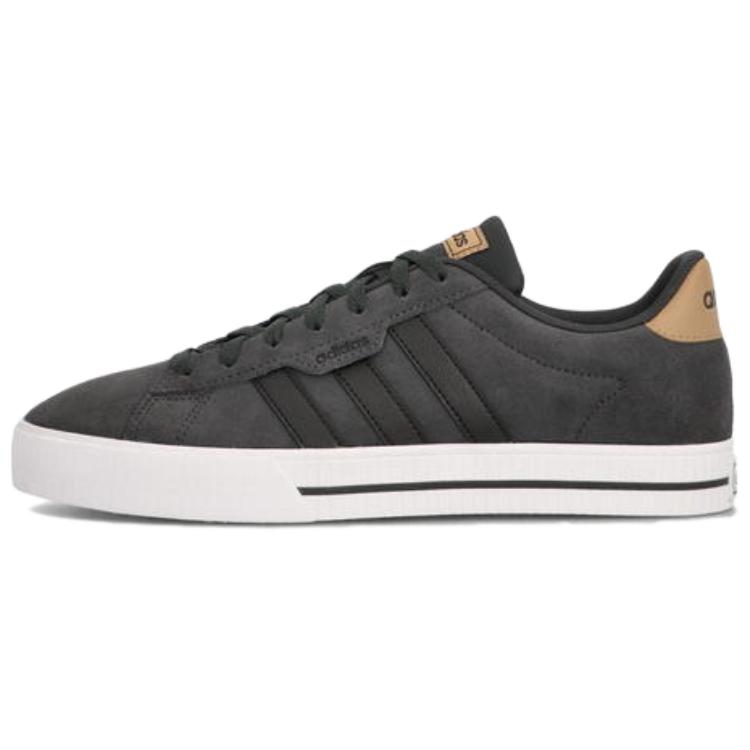 Мужские кеды adidas neo Daily 3.0 (черно-коричневые)