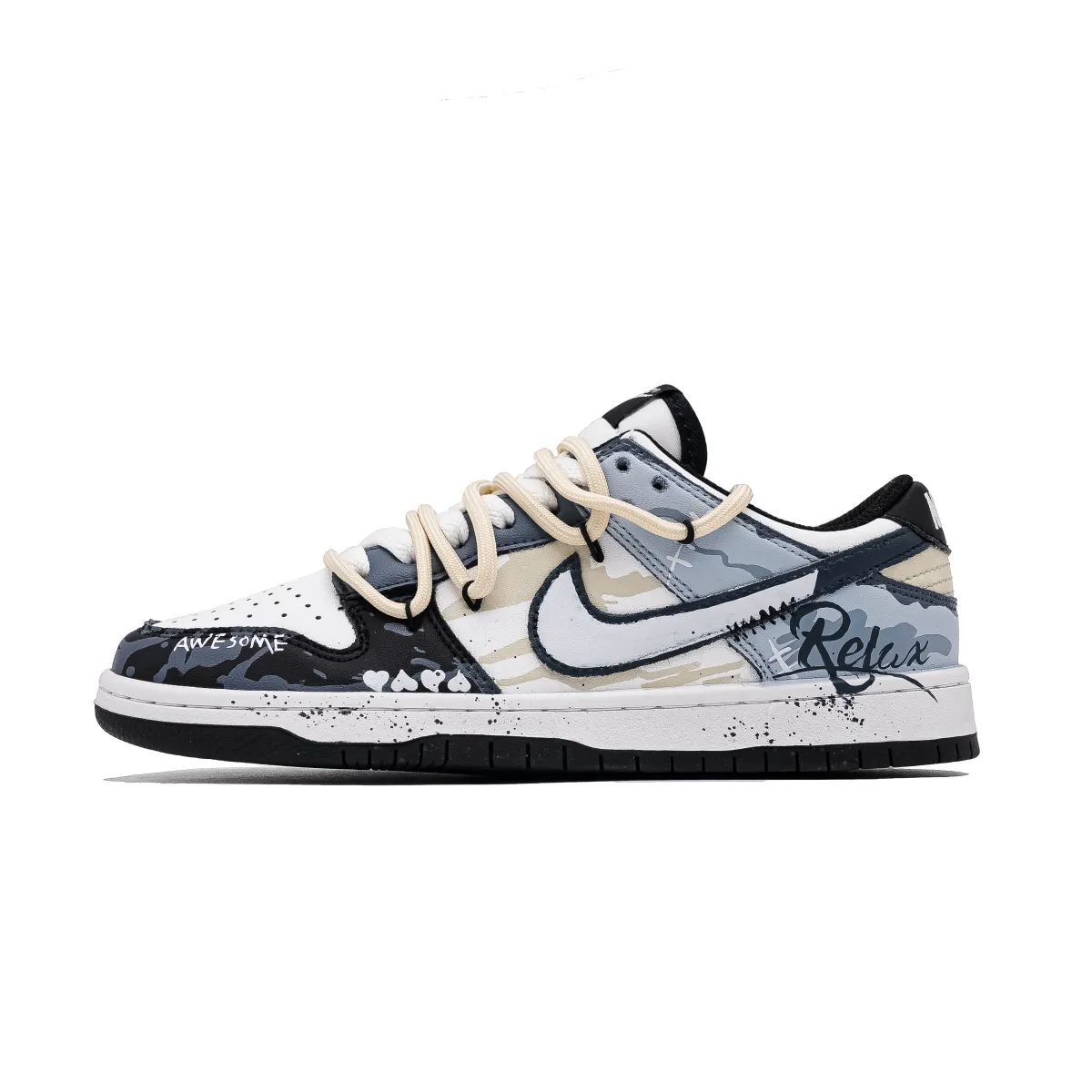 Nike Dunk Spiritual Wanderings Synthetic Leather Cushioning Abrasion Resistant Cushioning, Wear Resistant Low top