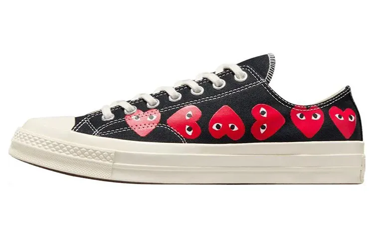 Converse X Comme des Garçons Play Chuck 70 Low-Top Sneakers