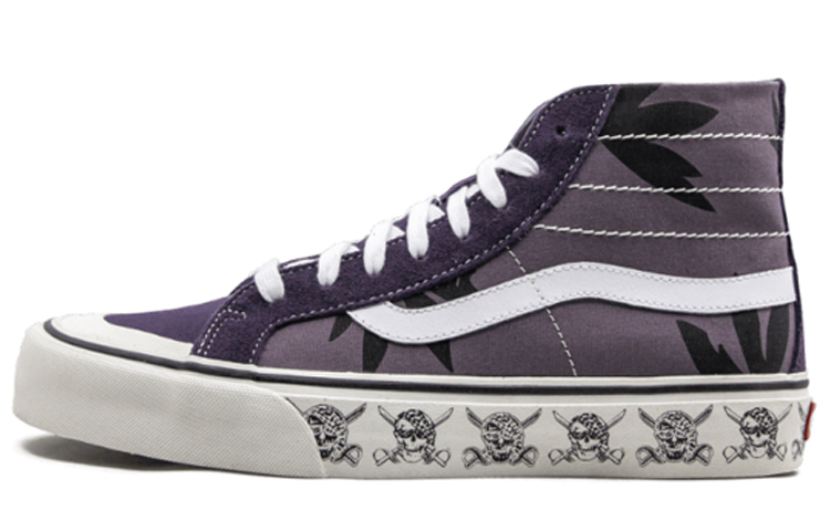 Vans SK8 138 Decon SF canvas high-top sneakers for men and women, purple