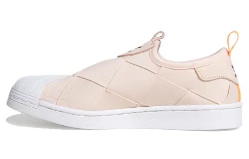 Adidas Originals Superstar Slip On Shoes Pink/White Women's