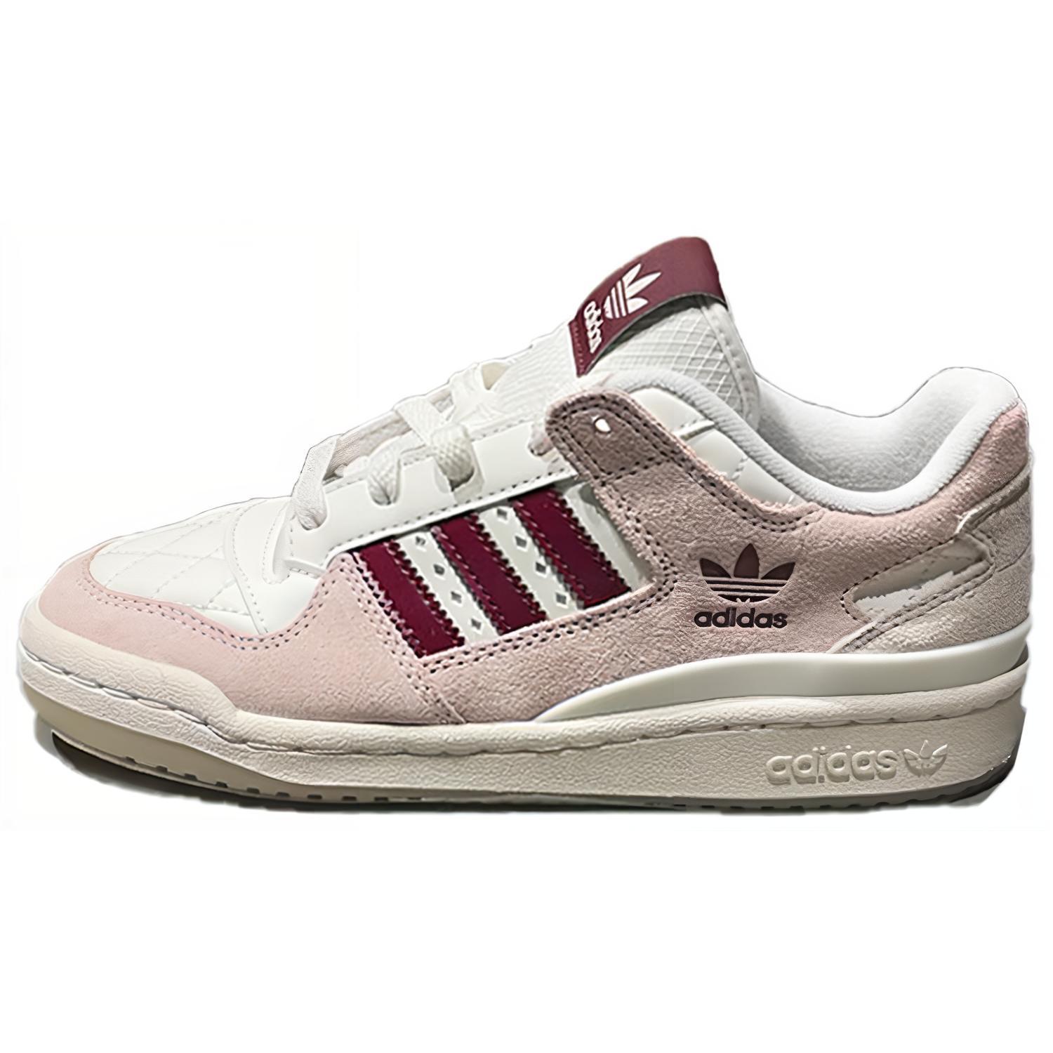 Кроссовки adidas originals FORUM LOW CL (розовые)