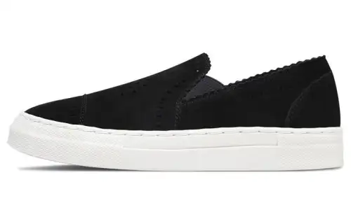 Skechers Vapor Non slip Lightweight Low top Skateboard Shoes Women's Black