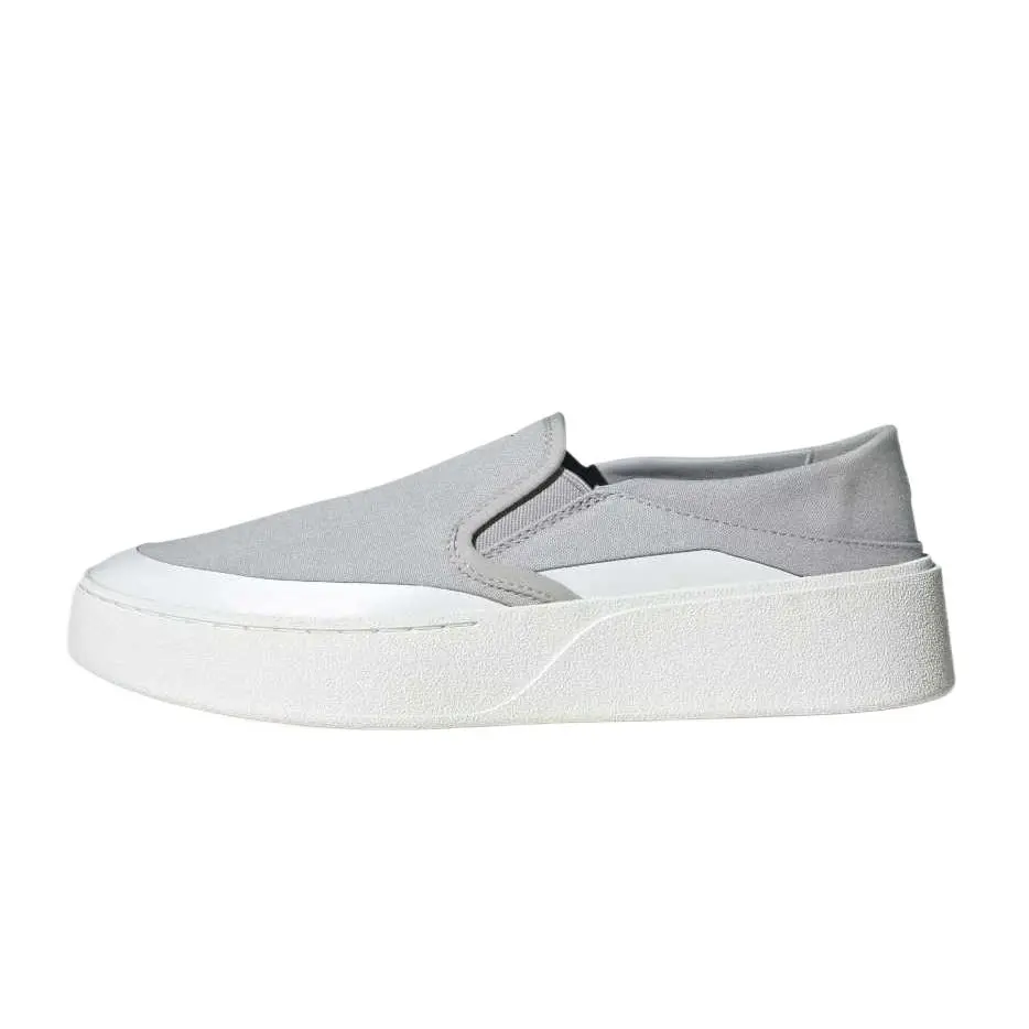 Adidas FOS LABCOURT LIGHT Fabric Low top Skateboard Shoes Unisex Light Gray
