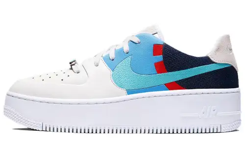 Nike Air Force 1 Low Sage White Light Blue Women's