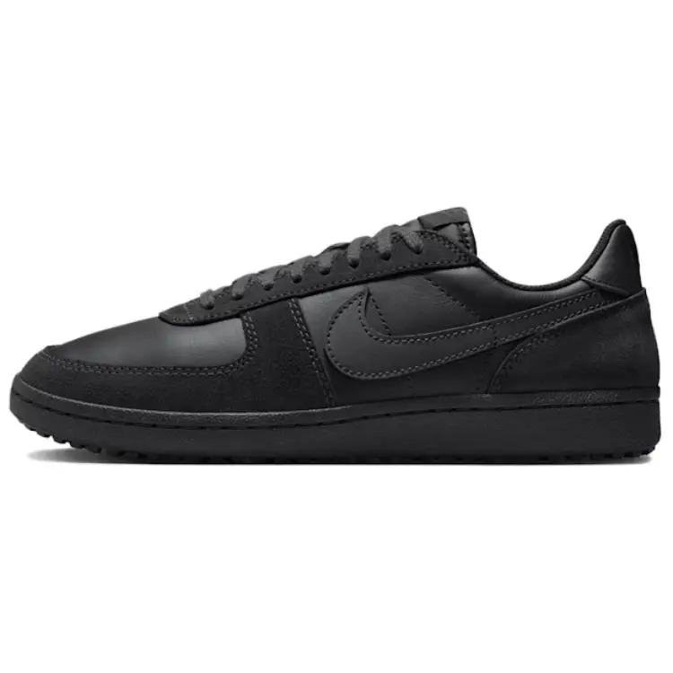 Nike Field General Slip Resistant Abrasion Resistant Low top Skateboard Shoes Men's Black