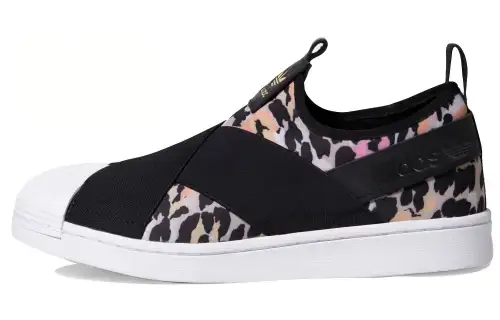 Adidas Originals Superstar Slip On Shoes Black Women's