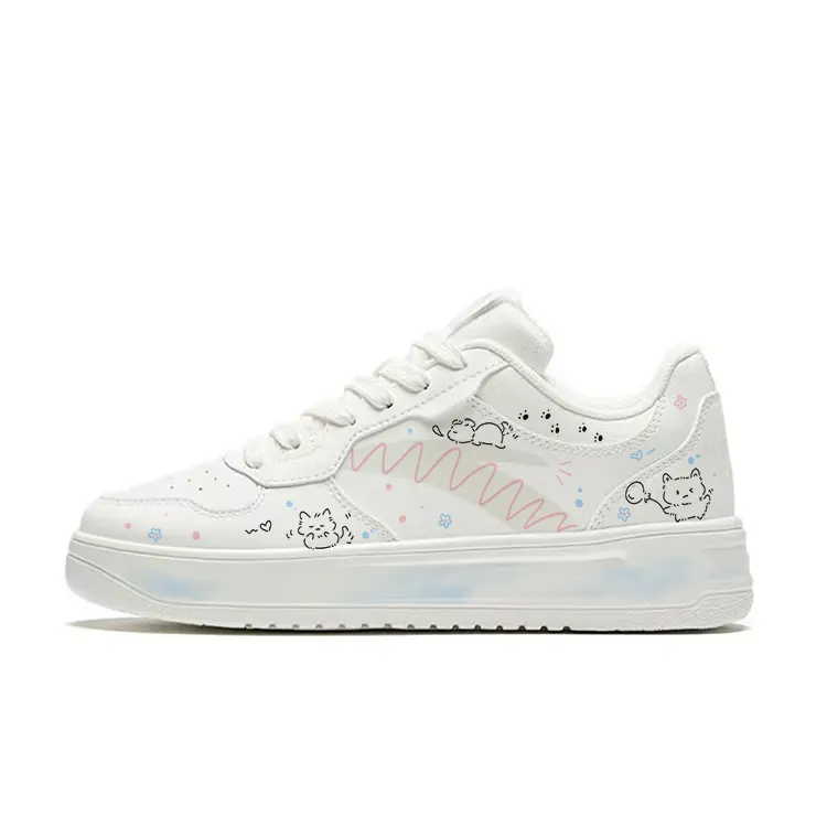 Anta Life Collection Low top Skateboard Shoes Women's White