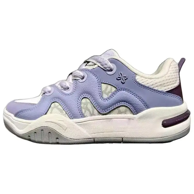 Anta Slip Resistant Abrasion Resistant Low top Skateboard Shoes Women's