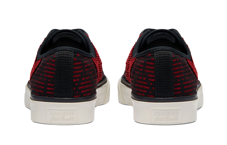 Кеды Converse Jack Purcell Rally (красно-черные) — фото 4