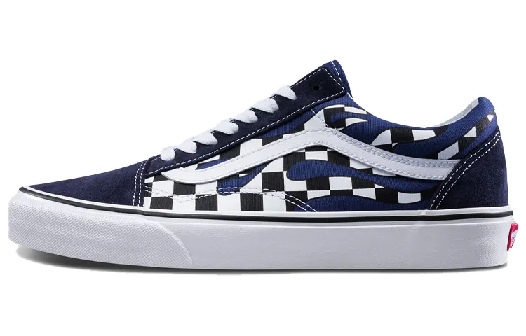 Old Skool Vans 'Checker Flame'