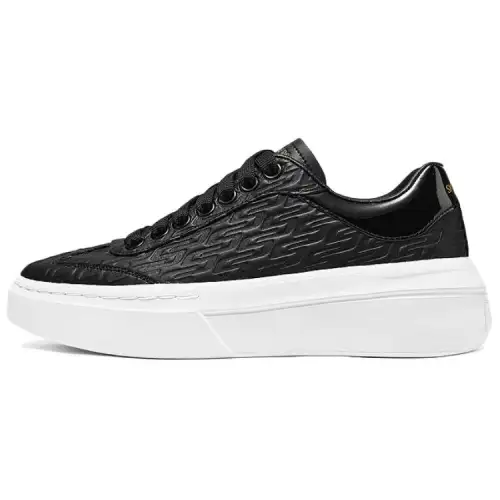 Skechers Court Classics Abrasion Resistant Breathable Support Low top Skateboard Shoes Women's Black White