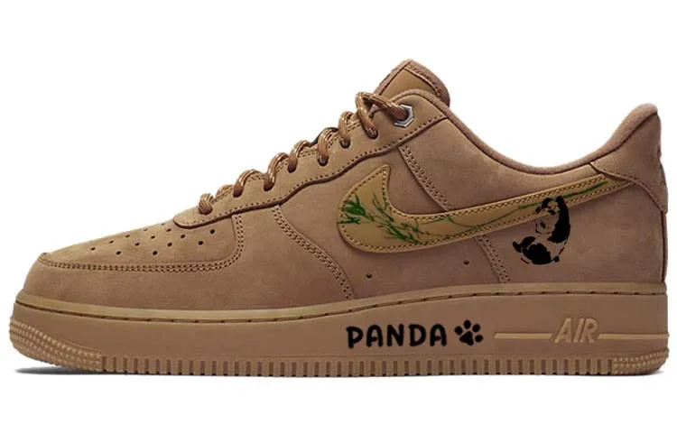 Nike Air Force 1 Slip Resistant Abrasion Resistant Slip Resistant Abrasion Resistant Low top Skateboard Shoes Unisex