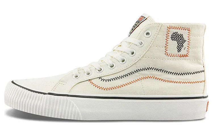 Vans Juju Surf Club X Vans SK8 HI 'White Orange Black'