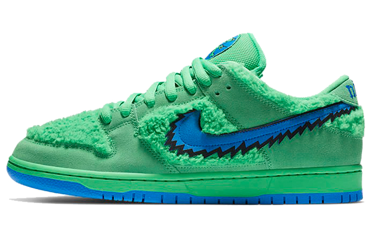 Кеды Nike Dunk SB Green Bear (сине-зеленая) — фото 1