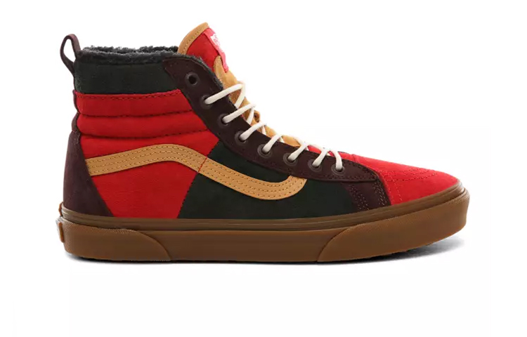 Кеды Vans SK8 46 MTE DX (золото-красные) — Золотой / красный — фото 2