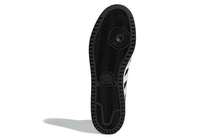 Кеды adidas Top Ten RB (черно-бело-серые) — Чёрный / серый / белый — фото 6
