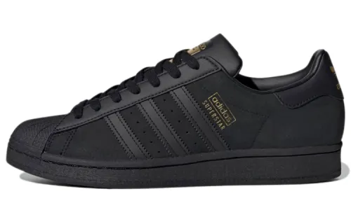 Adidas Superstar 'Perforated Pack   Black Gold'
