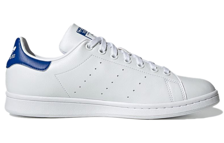 Кеды adidas originals STAN SMITH (бело-синие) — Белый / синий — фото 2
