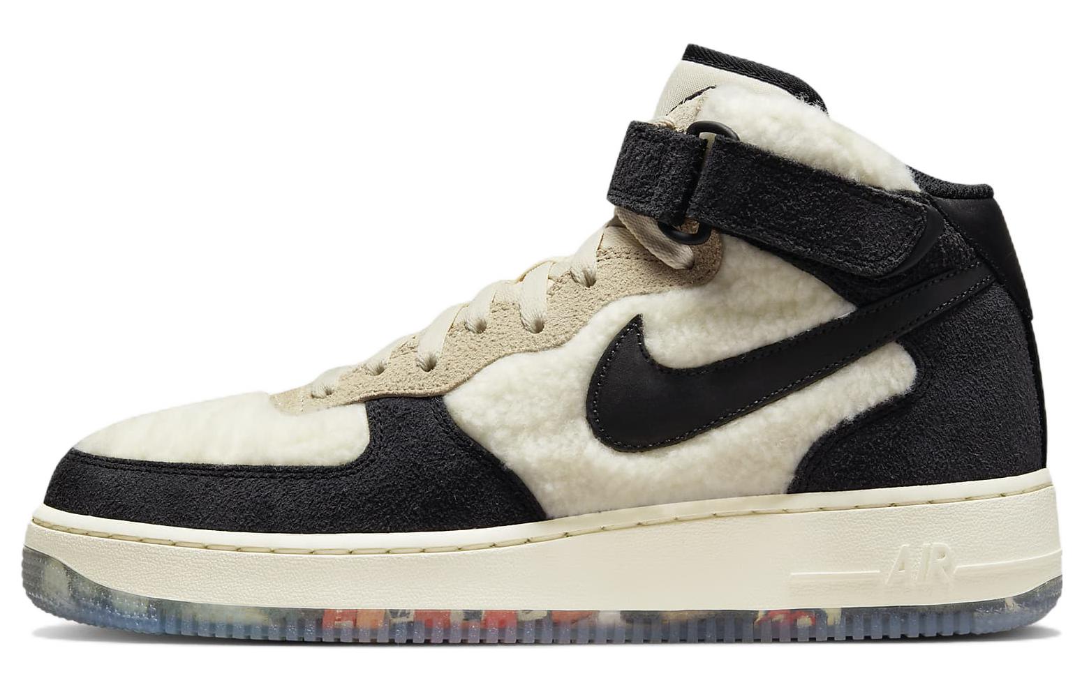 Мужские кроссовки Nike Nike Air Force 1 07 Premium Panda (бежевый / черный)