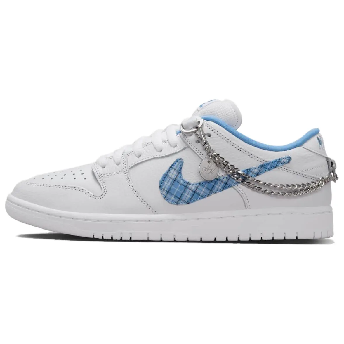 Nike SB Dunk Low Pro X Nicole Hause White And University Blue