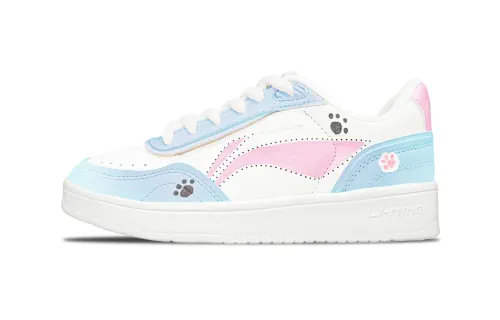 Li Ning Sourdough Slip Resistant Abrasion Resistant Slip Resistant Abrasion Resistant Low top Skateboard Shoes Women's
