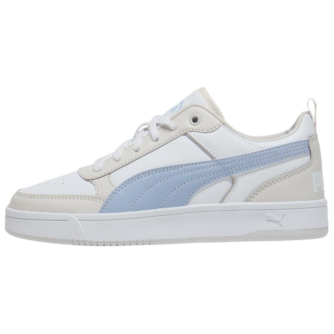 PUMA DRIBBLE Low top Skateboard Shoes Unisex White Gray