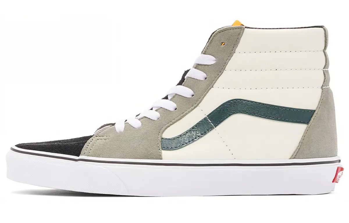 Sk8 Vans-Hi 'Mix & Match - Vetiver Bistro Green'