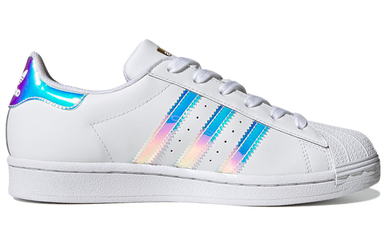 Женские кеды adidas originals SUPERSTAR (белыйсиний) — фото 2