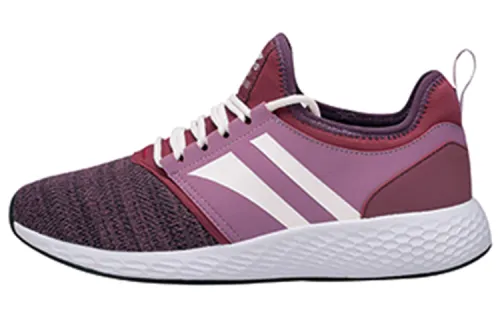 Li Ning Skateboard Shoes Women's Low Top Gray Purple