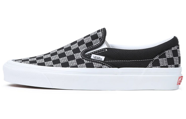 Кеды Vans Slip-On 98 DX (черно-белые)