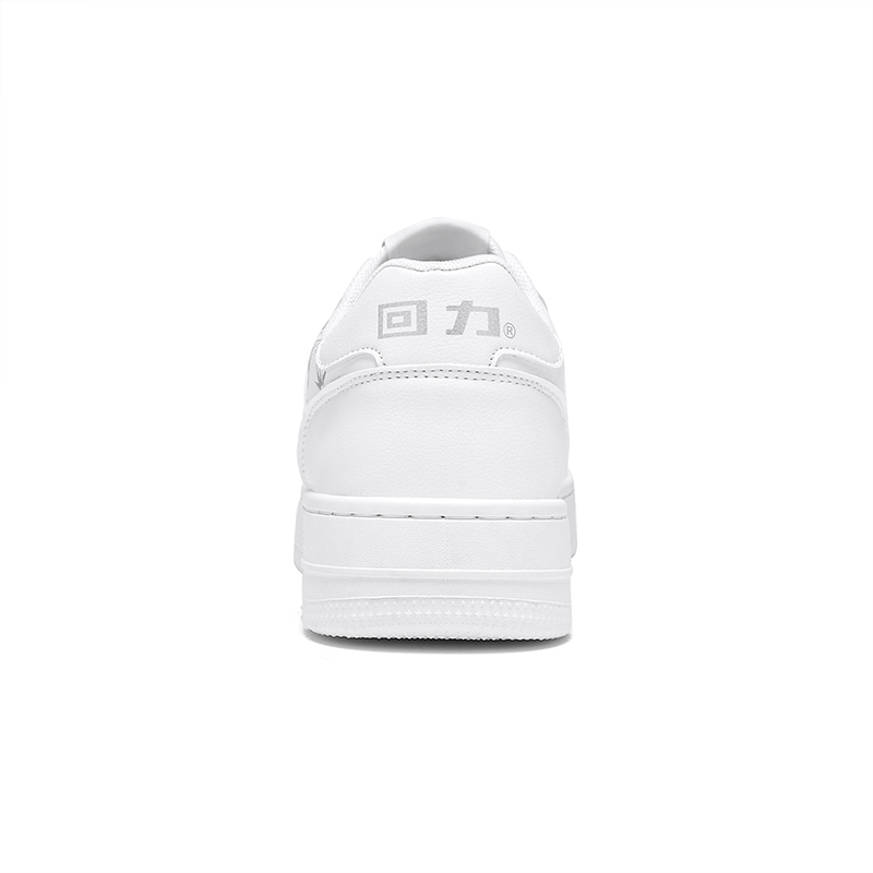WARRIOR Air Force 1, Classic White Sneakers Platform Low top Skateboard Shoes Unisex