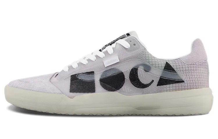 Vans x MOCA Evdnt Rw Ultimatewaffle Abrasion Resistant Lightweight Low top Skateboard Shoes Unisex Gray