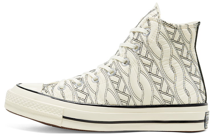 Chuck 70 Wmns Converse High 'Runway Cable - Egret Black' Women's