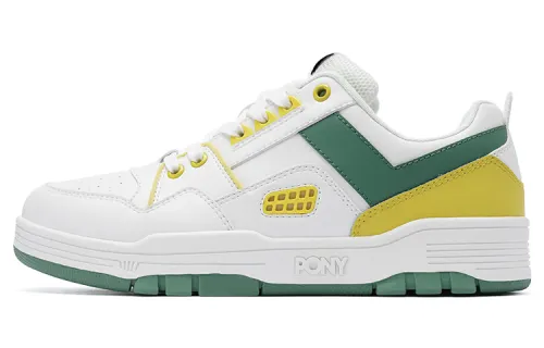 Pony Reverse Low top Skateboard Shoes Unisex Green