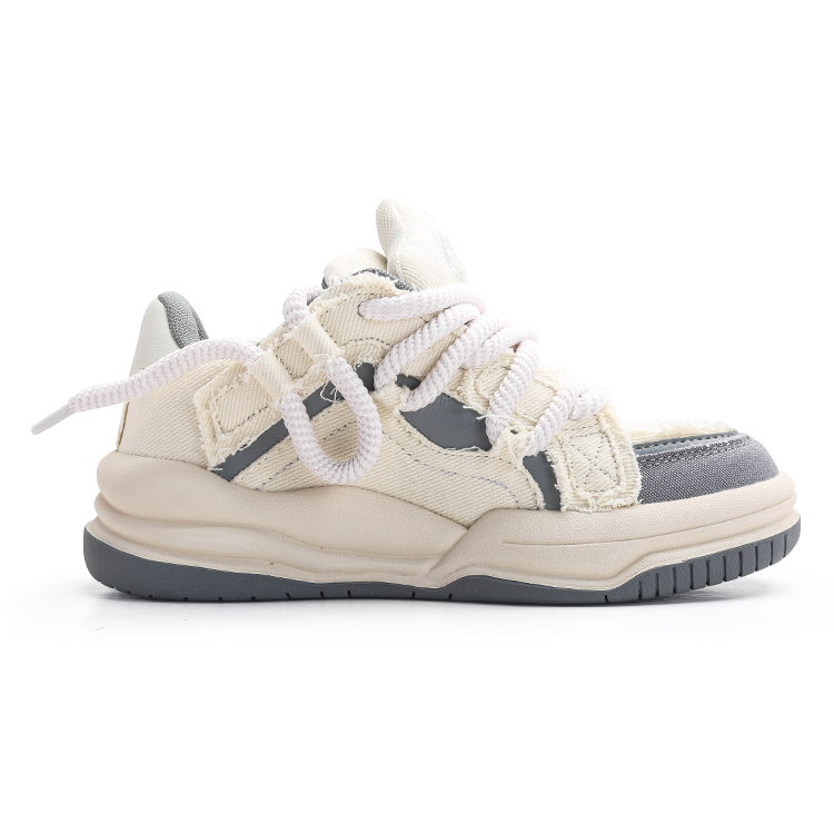 Jifffly Puffy Shoes Low top Skateboard Shoes Unisex