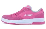 Li Ning Skateboard Shoes Women's Low Top Pink/Cool Gray