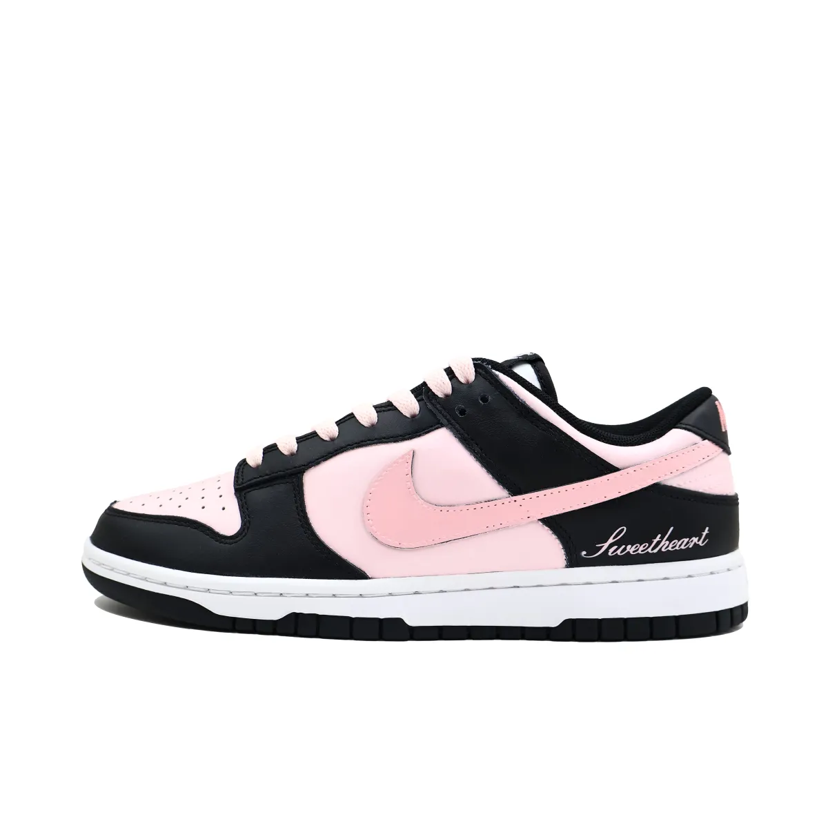 Nike Dunk Sweetheart Low top Skateboard Shoes Unisex Black Pink