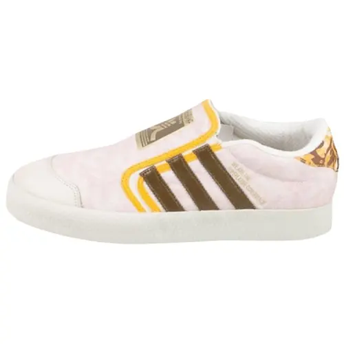 WeSC x Adidas Originals Slip Resistant Abrasion Resistant Low top Skateboard Shoes Men's Pink