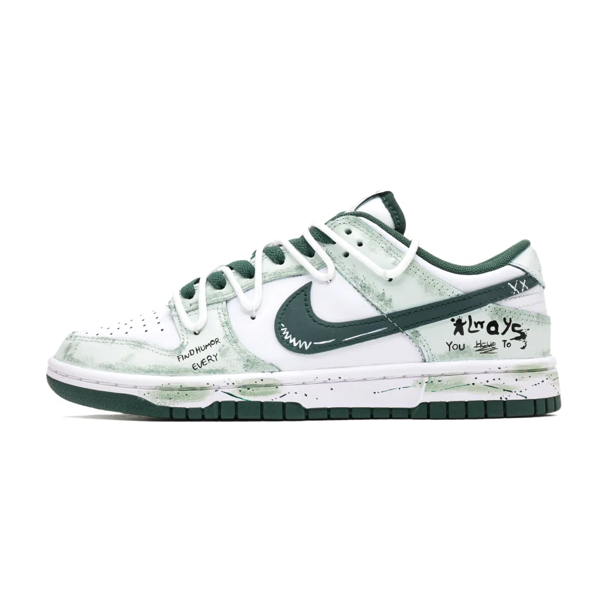 Nike Dunk The Wizard Of Oz Slip Resistant Abrasion Resistant Slip Resistant Abrasion Resistant Low top Skateboard Shoes