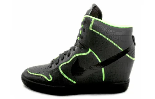Nike Dunk Sky High Black Volt Women's