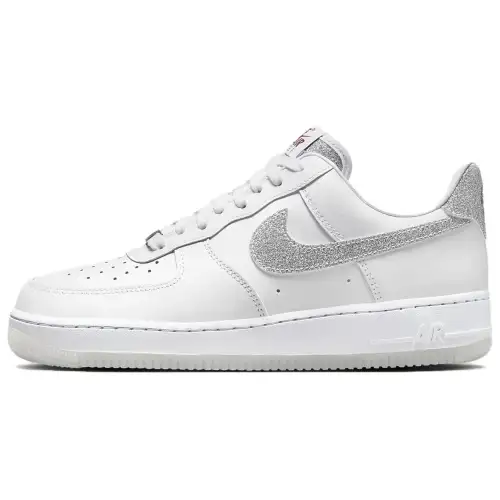 Nike Air Force 1 Low '07 Lx Glitter Swoosh White Women's