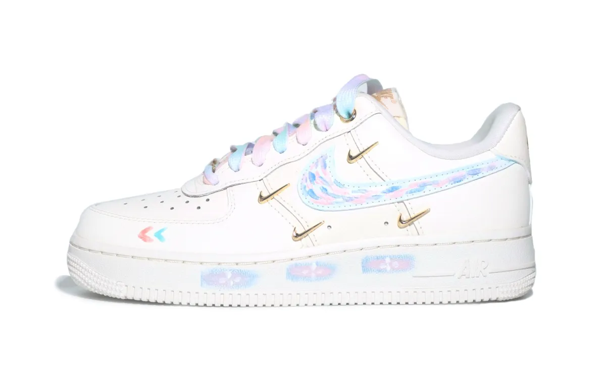 Nike Air Force 1 Low top Skateboard Shoes Women's White