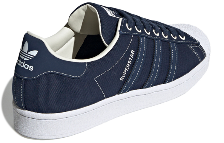 Кеды adidas originals SUPERSTAR (темно-синие) — фото 4