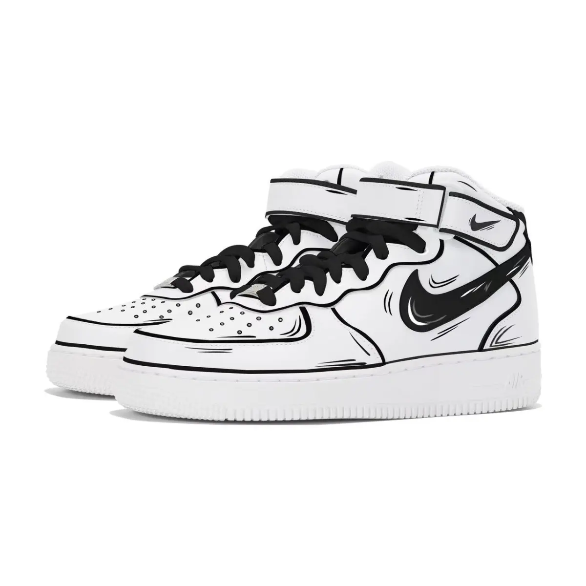 Nike Air Force 1 3 Times Laboratory Coverage Slip Resistant Abrasion Resistant